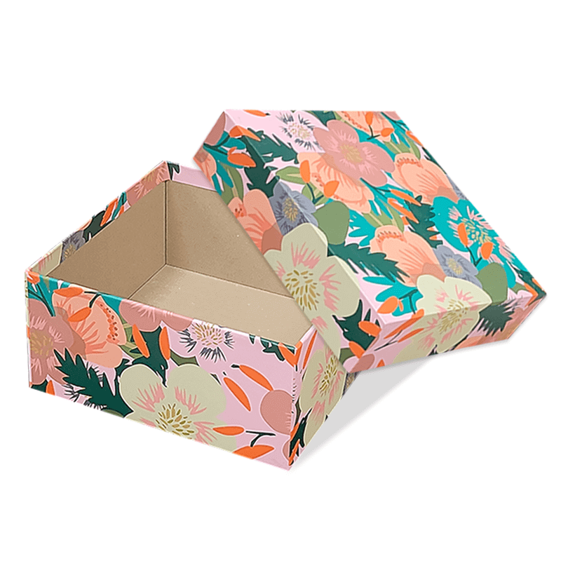 OEM Customized Paper Design Cardboard Color Boxes for Packaging Playing Card Decks lid and base box