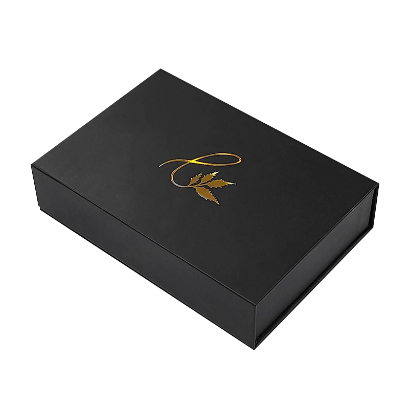 Wholesale Price Black Cardboard Gift Paper Magnetic Lock Close Packaging Box Flip Top Open Boxes with Magnetic Closure Catch