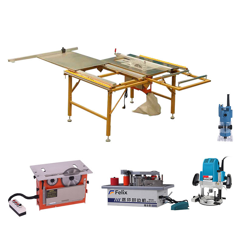 5 in 1 multipurpose table saw and planer mini table saw woodworking machine table top saw