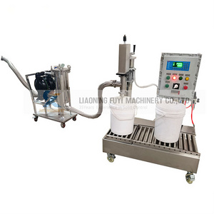 5-30L Semi auto adhesive grease sealant cartridge filling machine