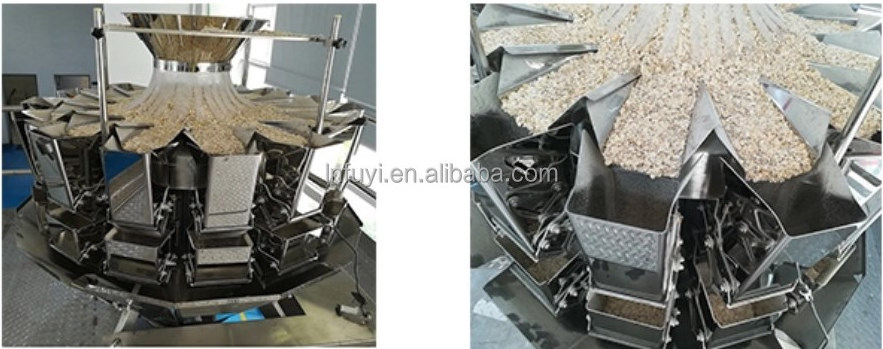 Full automatic dry pet dog food packaging machine for zipper bag