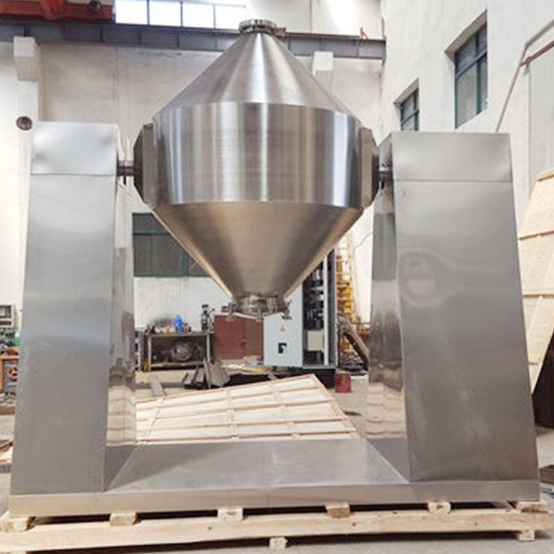 Food Grade Dry Powder Double Cone Vertical Stainless Steel Mixing Rotary Powder Mixer