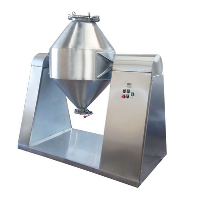 Food Grade Dry Powder Double Cone Vertical Stainless Steel Mixing Rotary Powder Mixer