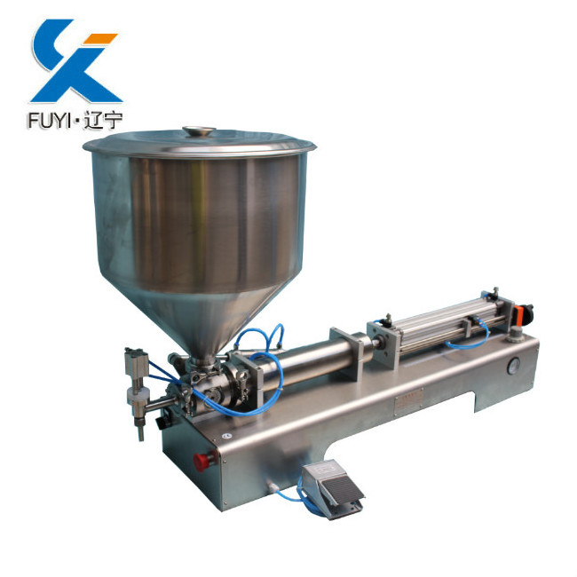 shower gel/jell/lotion filling machine pneumatic filling machine semi-automatic piston filler