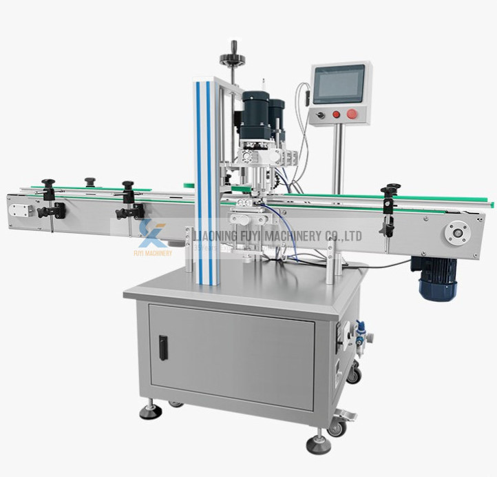 CE Standard Automatic Milk Powder Tin Can Filling and  Seaming Machine