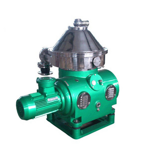 Continuous Flow Centrifuge Hydraulic Oil water Separator with self-cleaning