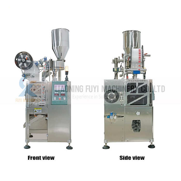 Automatic pyramid tea bag filling and packing machine