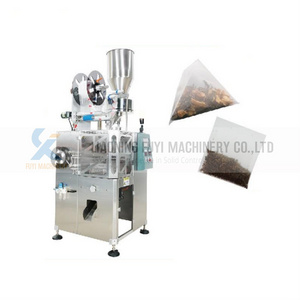 Automatic pyramid tea bag filling and packing machine