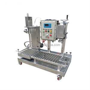 Semi Automatic 5L 15L 20L 25L Foamy Liquid Jerry Can  Weight filler filling machine