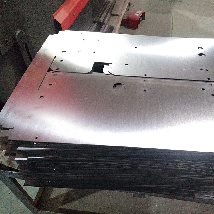 OEM Stainless Steel Parts Equipment Bracket Enclosure aluminum Laser cutting welding services and brushed sheet metal processing