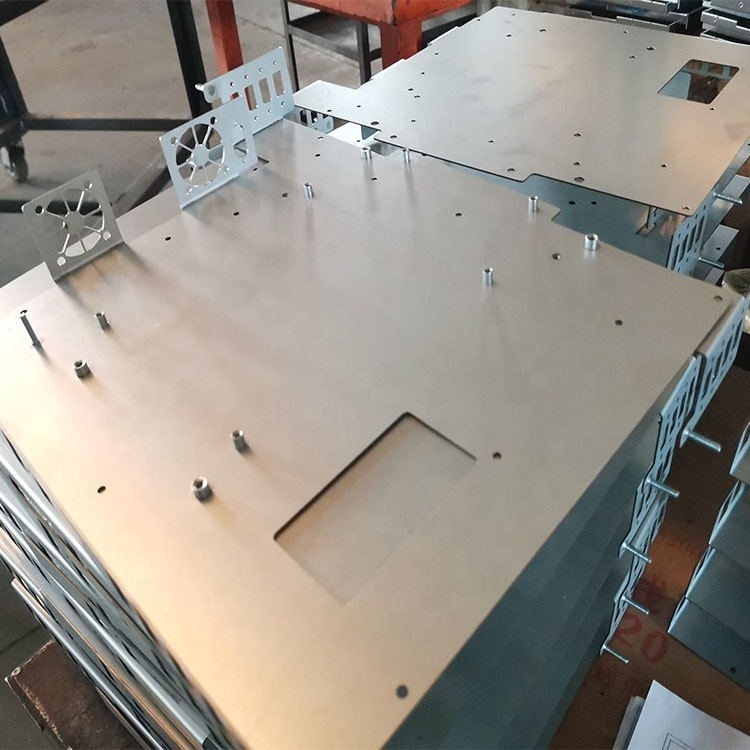 CNC Laser Cutting OEM Service Bending Sheet Metal Frame Cover Enclosure Box for computer