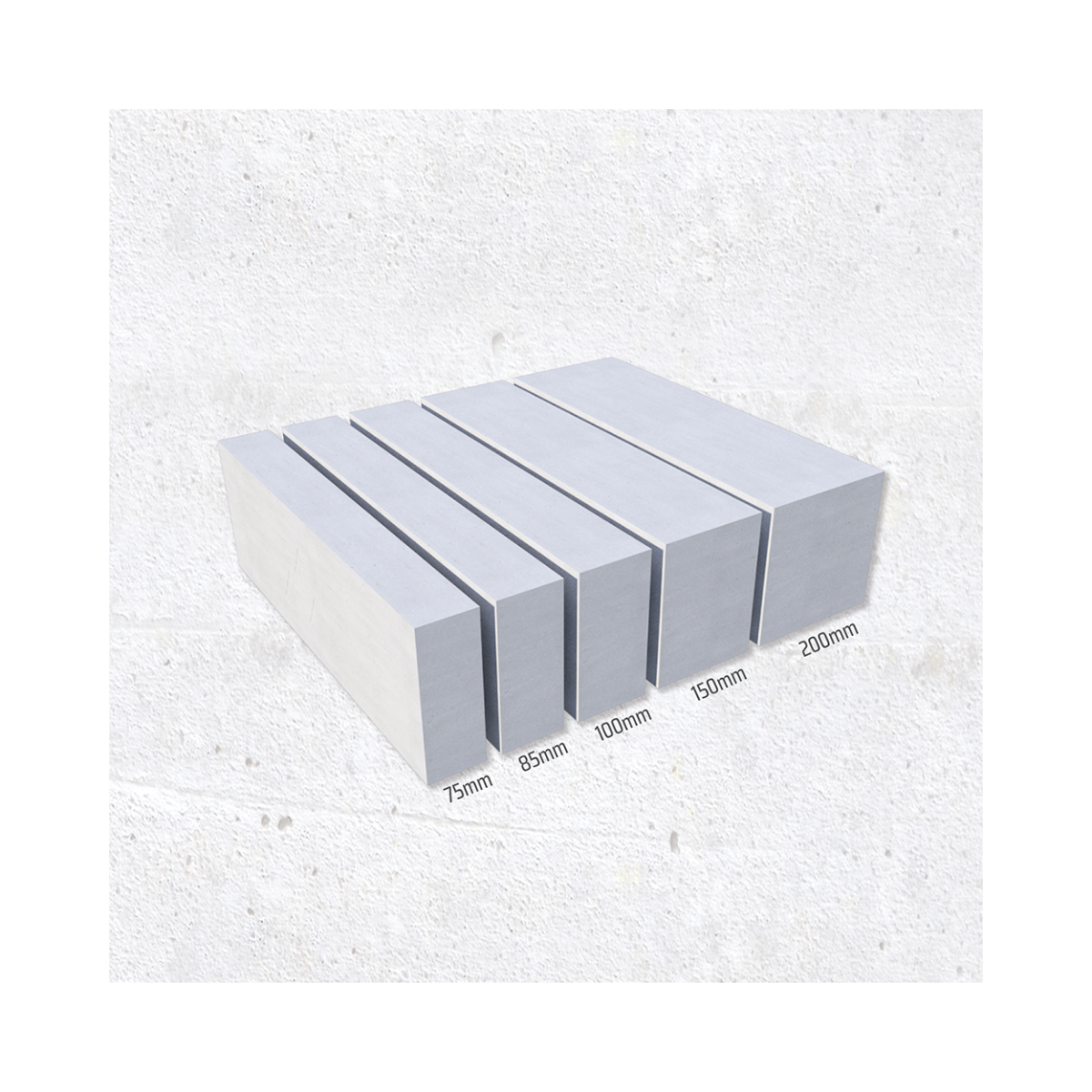 Construction Prefabricated AAC Block Construction Sand-Lime Bricks Concrete Masonry