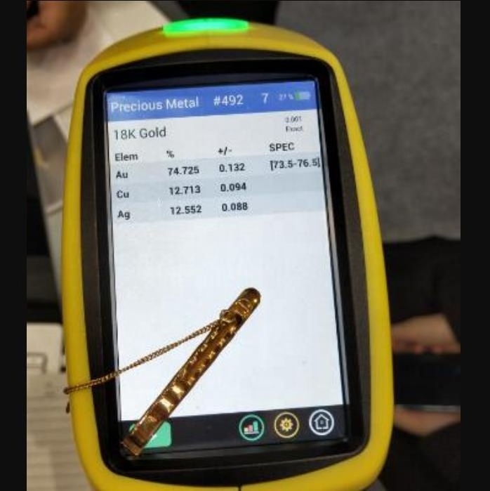 X-ray Fluorescence Spectrometer Portable Xrf Analyzer Spectrometer For Metal Analysis