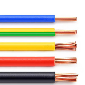 Wholesale H07G-U German Standard Industrial Power Cables 1mm2 PVC Insulated Copper Electrical Wires Solid Core wire copper