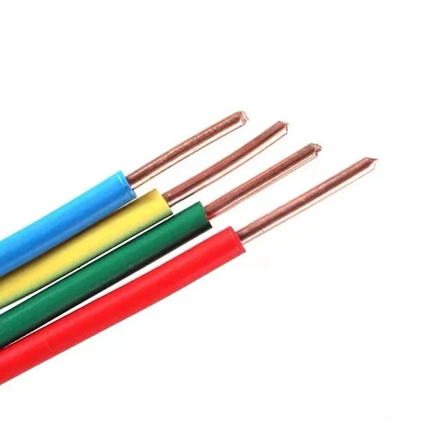 Huayuan Pure Copper Conductor 1.5/2.5/4mm Solid PVC Insulated Wire and Cable for Electrical Applications in Home Construction