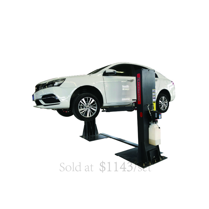 Liba heavy duty cheap used second hand auto low ceiling car lifter hydraulic 5 4 ton used car hoist 2 Post car lift for sale