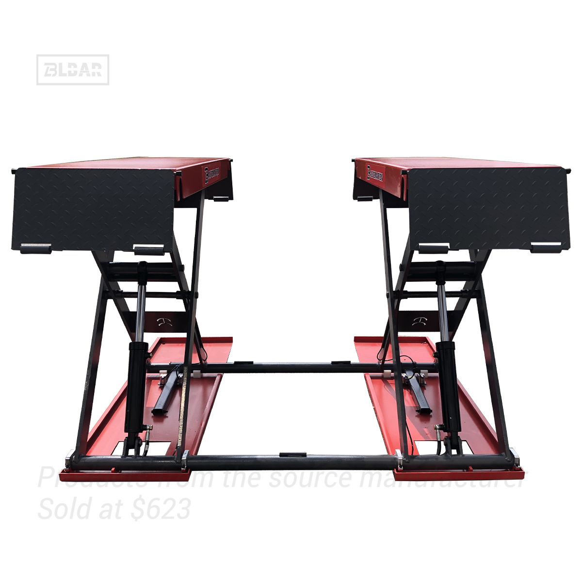 3t Hydraulic Car Lift Elevator 1.2M Car Lift A cheap scissor lift