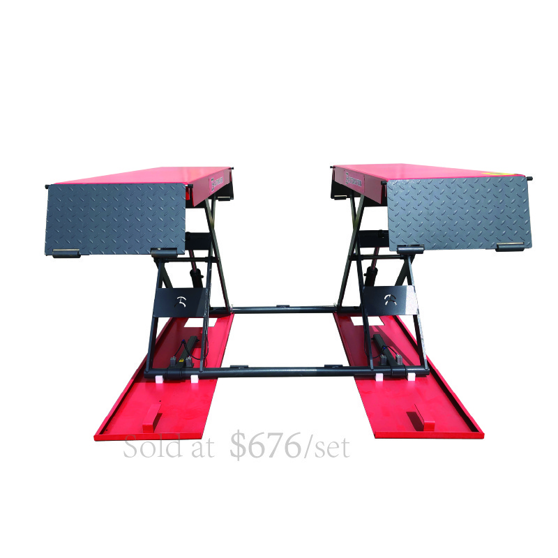 3t Hydraulic Car Lift Elevator 1.2M Car Lift A cheap scissor lift