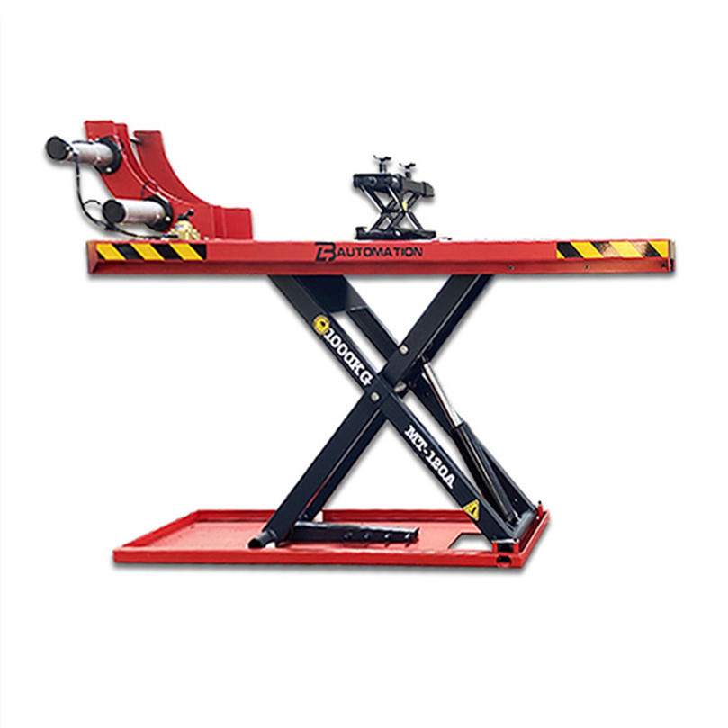 Car Lift XiangHong 1.2m Hydraulic Auto Scissor Underground Motorcycle Parking Lift Table used Working Platform