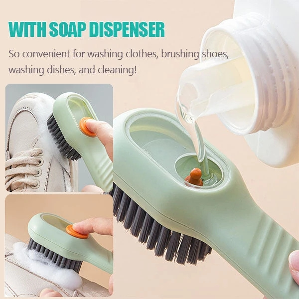 Hand Washing Machine with Shoe Brush Work Tools for Shoes Train to Polish Shoes Cleaning Device