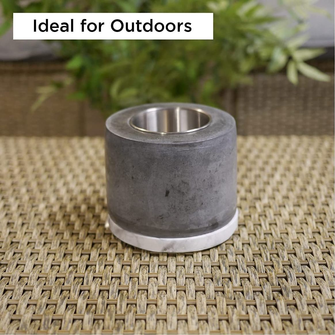 Wholesale Mini Cement fire pit Modern Mini Table Top Concrete Fire Pit Bio Ethanol Tabletop Fireplace Portable Firepit