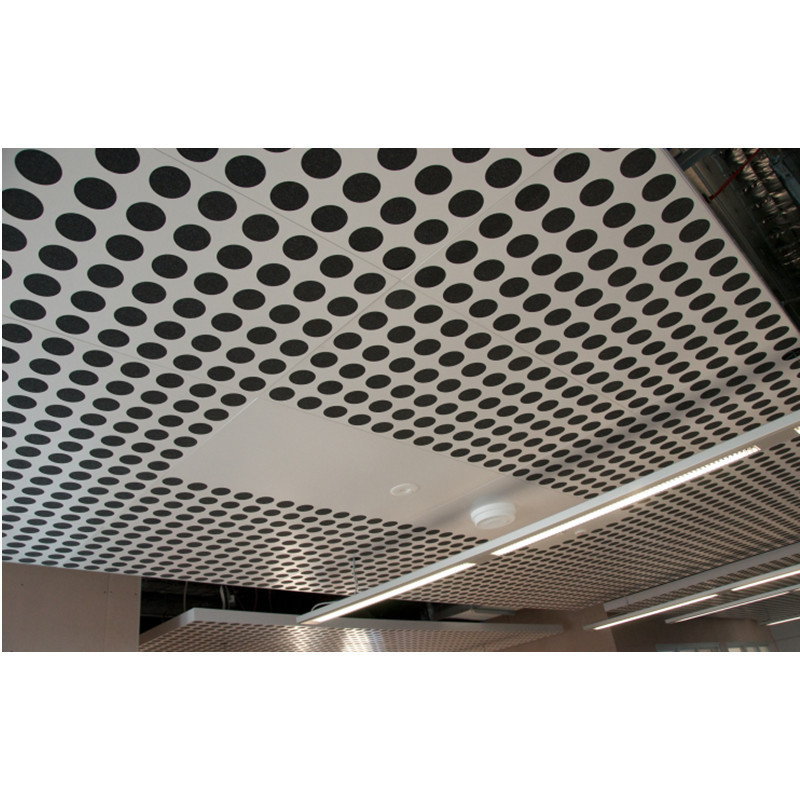 Perforated 3D Effect Stretch Ceiling for House Roof aluminum ceiling panels decoration