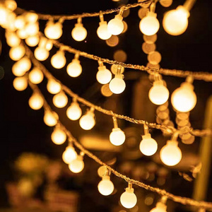 Waterproof Fairy Battery Operated Remote Control Patio Garden Christmas Room Wedding Decor Lights Outdoor Led Ball String Light