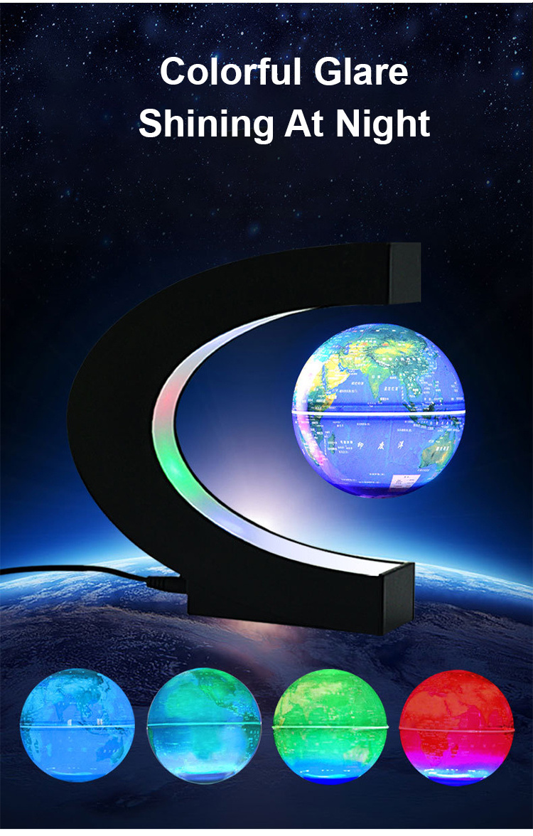 85cm 3 inch Moon lamp Magnetic Levitating Anti-gravity Floating Globes Light For Fridend Boss Gift or Office Study Decor