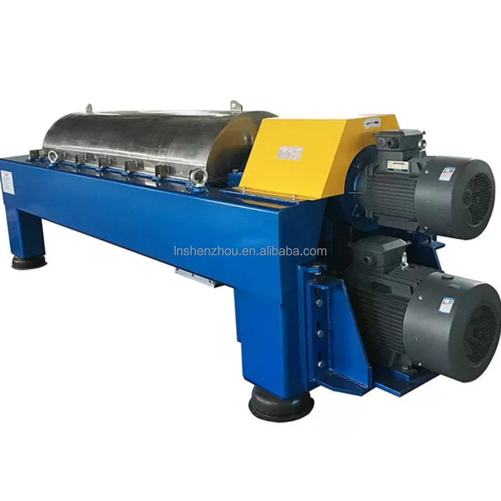 Continuous Horizontal Centrifuge Sludge Decanter Centrifuge 5 -18 M3/H Voltage 380V