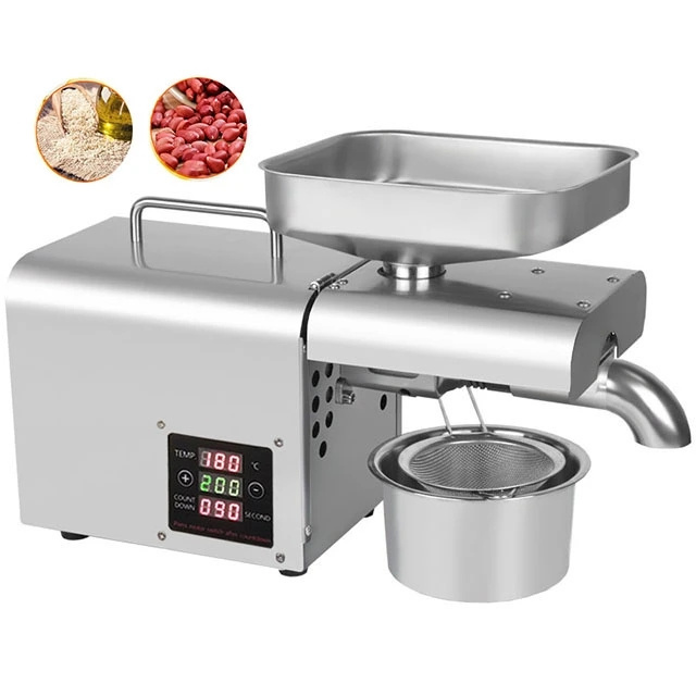 Oil Press Machine Olive Peanut Oil Seed Roaster Automatic Hot Product 2024 Hot Small Groundnut Jatropha Extraction Avocado Motor