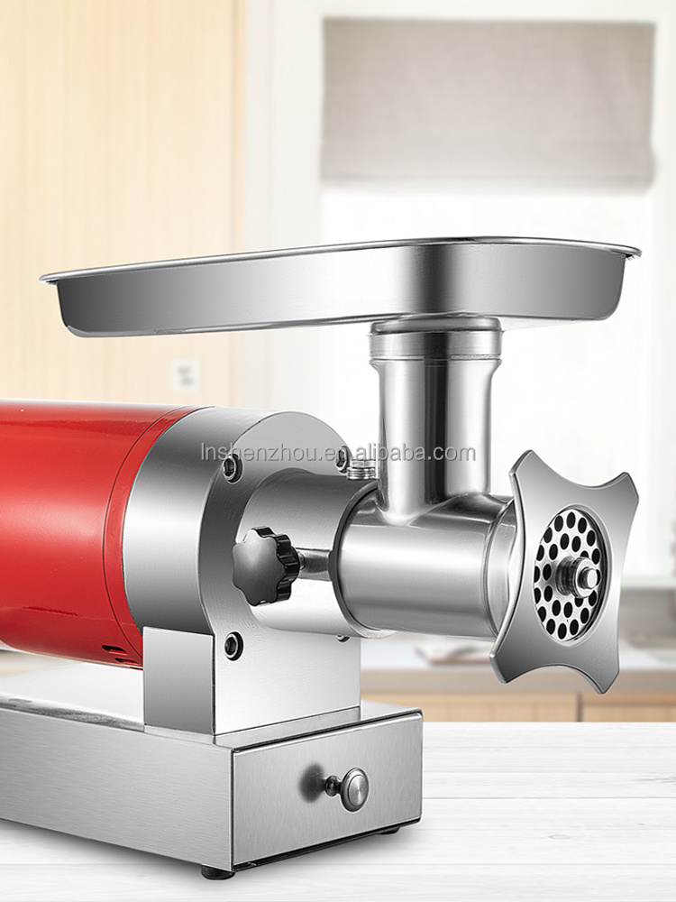 Electric Stainless Steel Meat grinder Machine with Sausage Attachment Meat and Vegetable Chopper Multifunctional Grinder