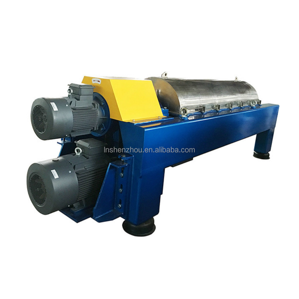 Continuous Horizontal Centrifuge Sludge Decanter Centrifuge 5 -18 M3/H Voltage 380V