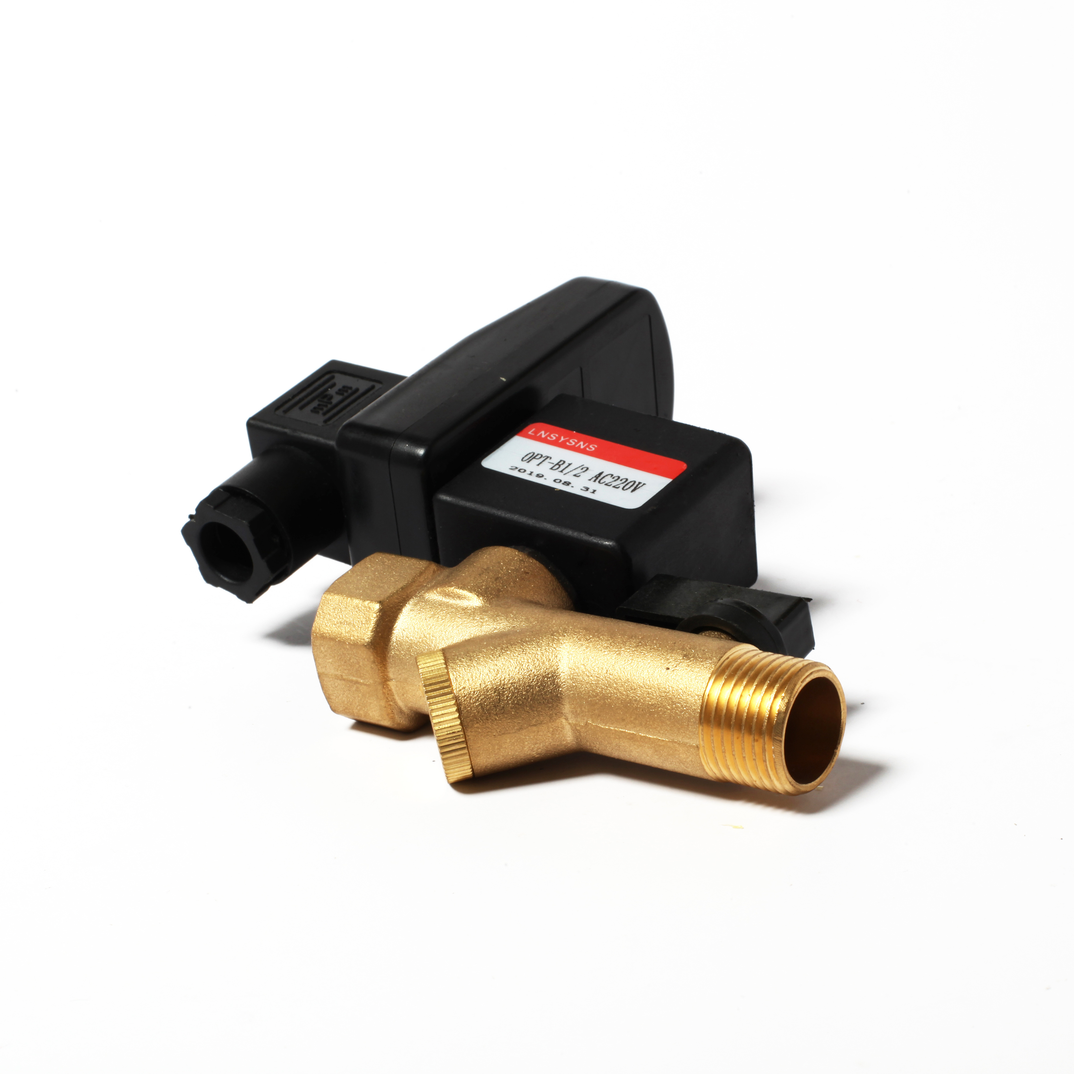 Good quality Hydraulic solenoid valve With Timer for gas Air Compressor Excellent Quality 1/2