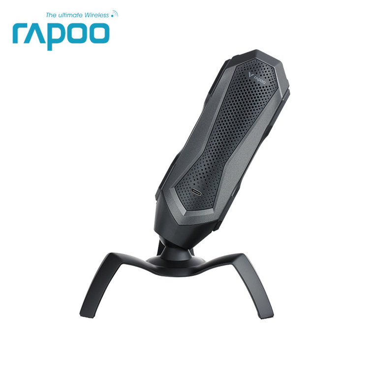 Rapoo VS300 Original Live Streaming Condenser Professional Stand USB RGB Gaming Mic Gaming Microphone Equipment