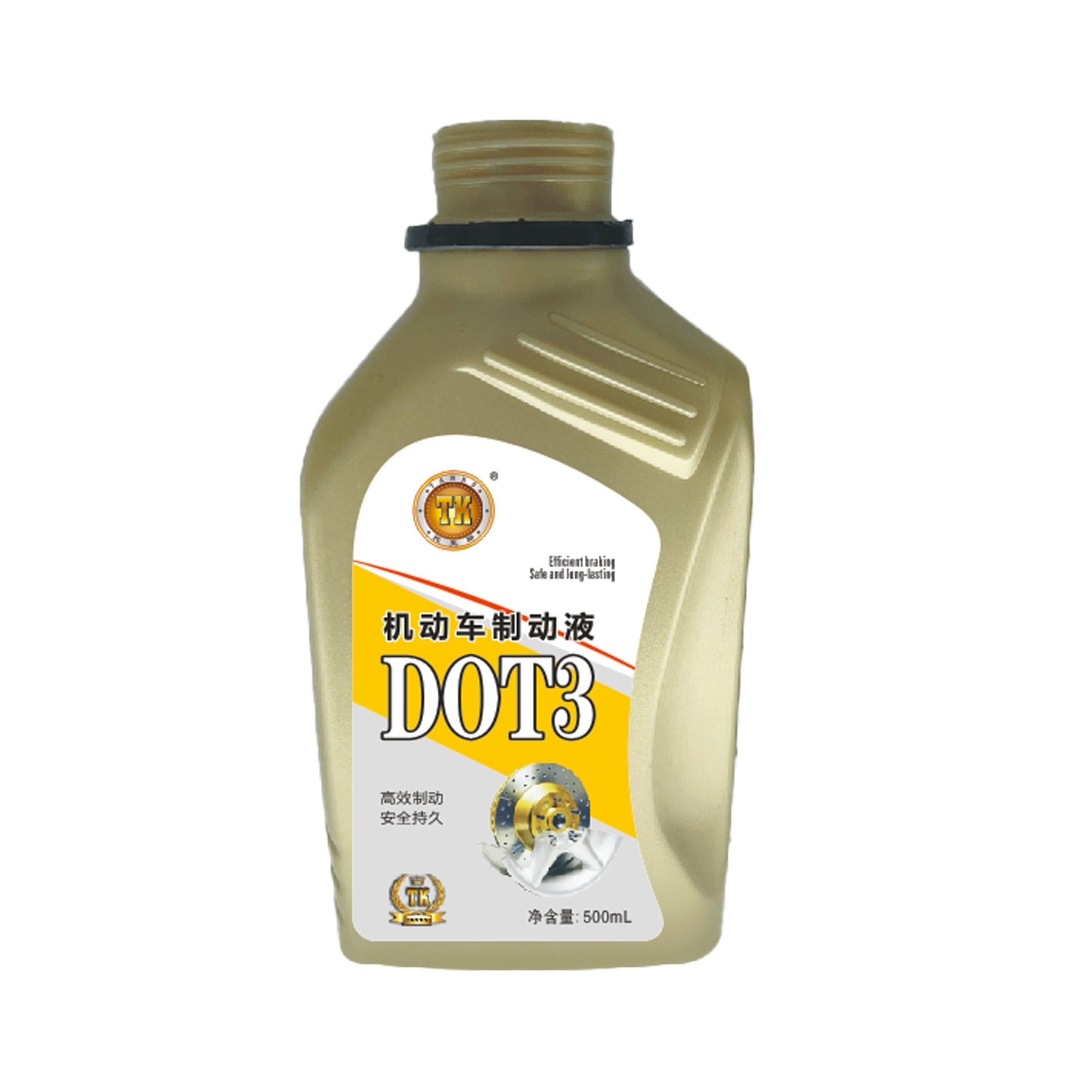 China manufacture hot selling dot3  dot4 brake fluid oil for auto care