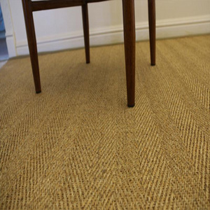 Natural Herringbone Sisal Carpets And Rugs With Natural Latex Backing Jute Backing Sisal Carpet