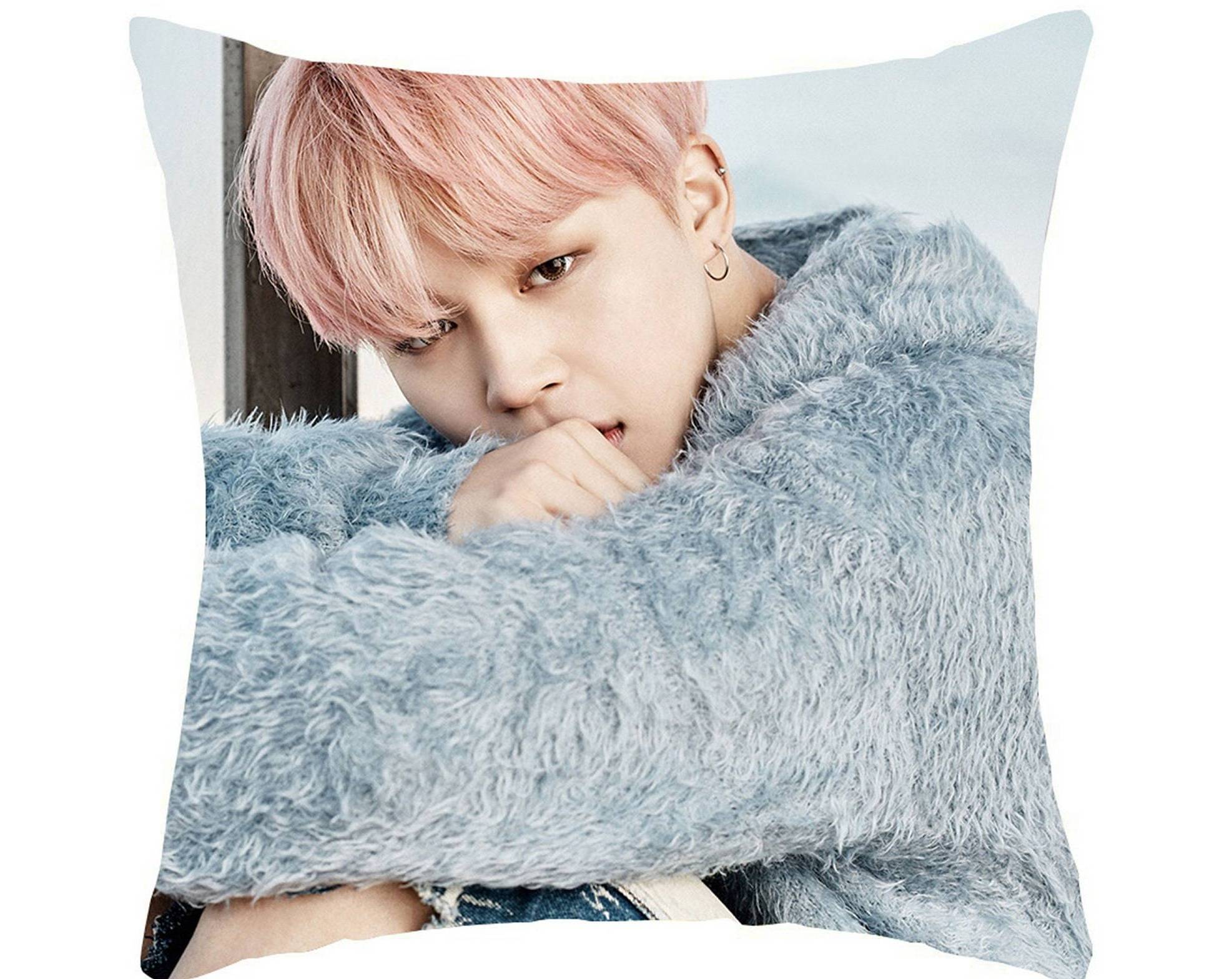 Wholesale custom idol body sofa pillow cover decorative kpop personalized cushion cover for idol gift