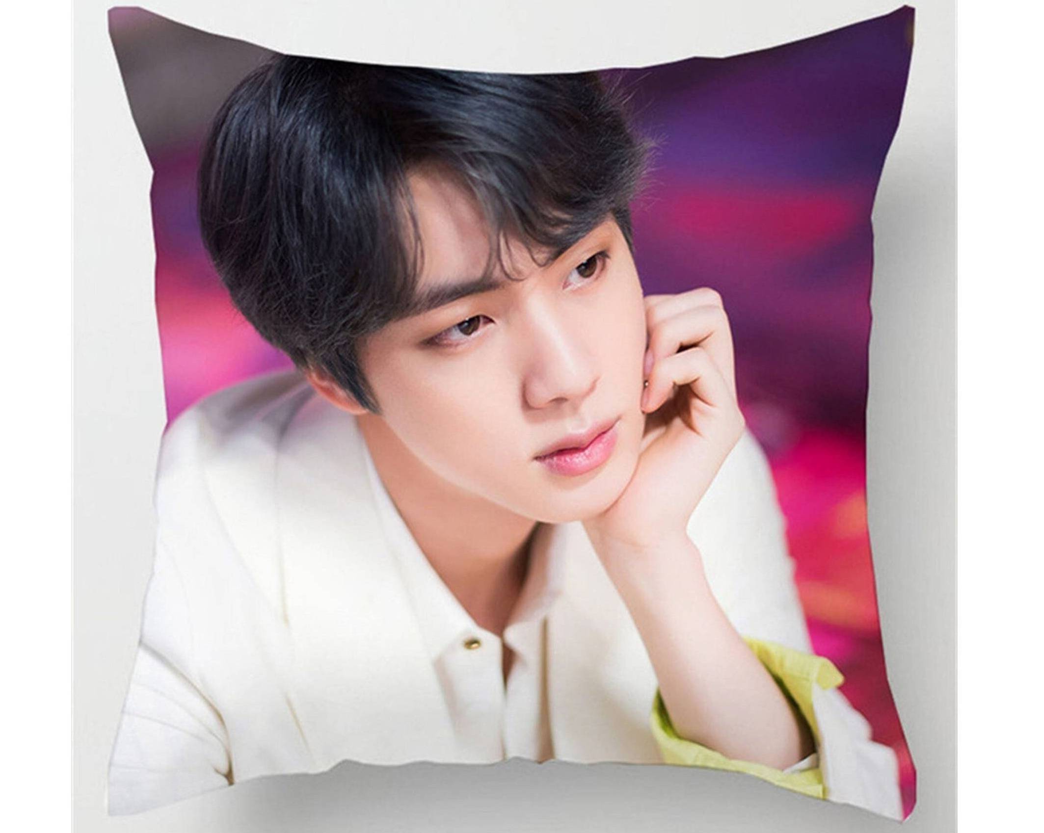 Wholesale custom idol body sofa pillow cover decorative kpop personalized cushion cover for idol gift