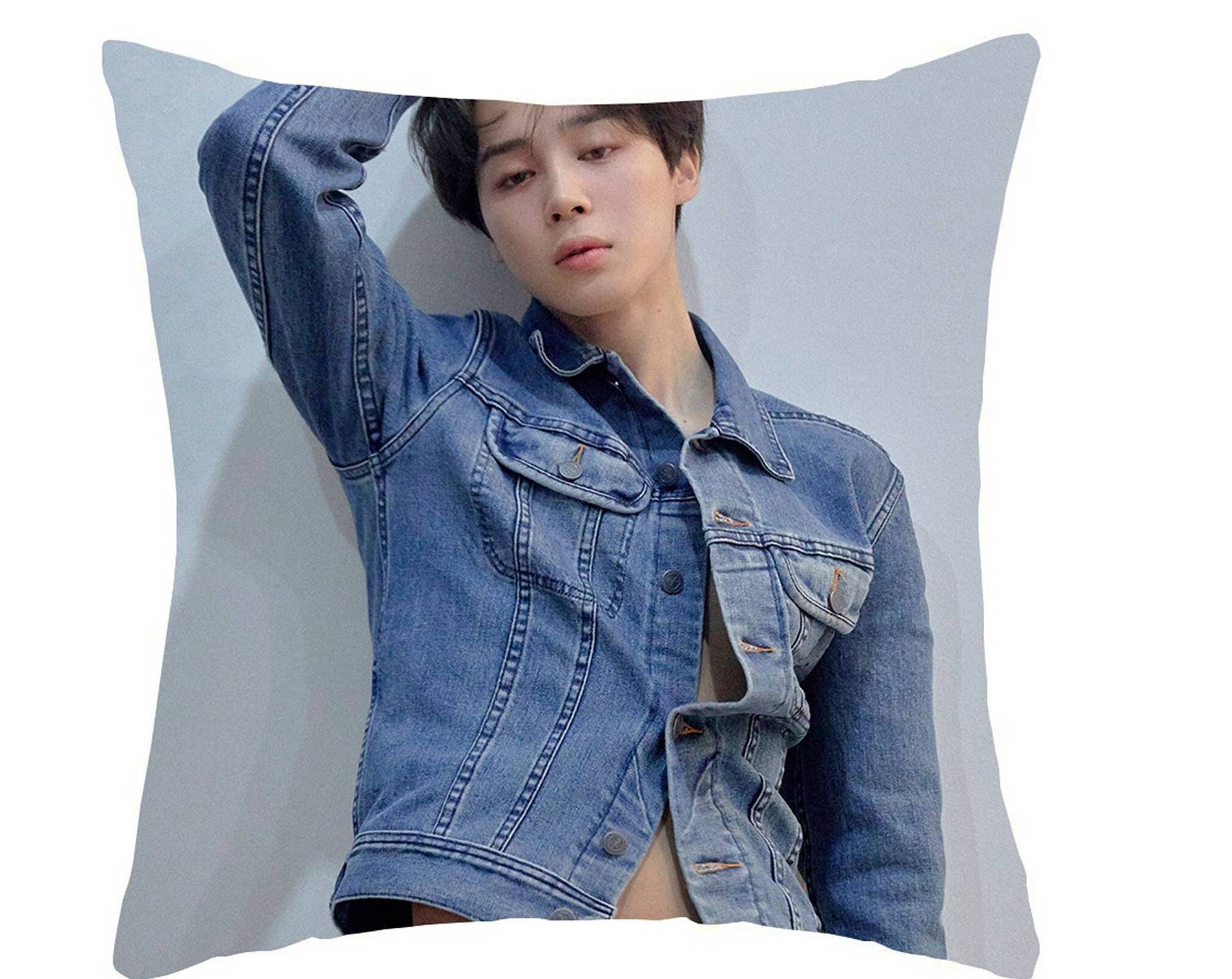 Wholesale custom idol body sofa pillow cover decorative kpop personalized cushion cover for idol gift