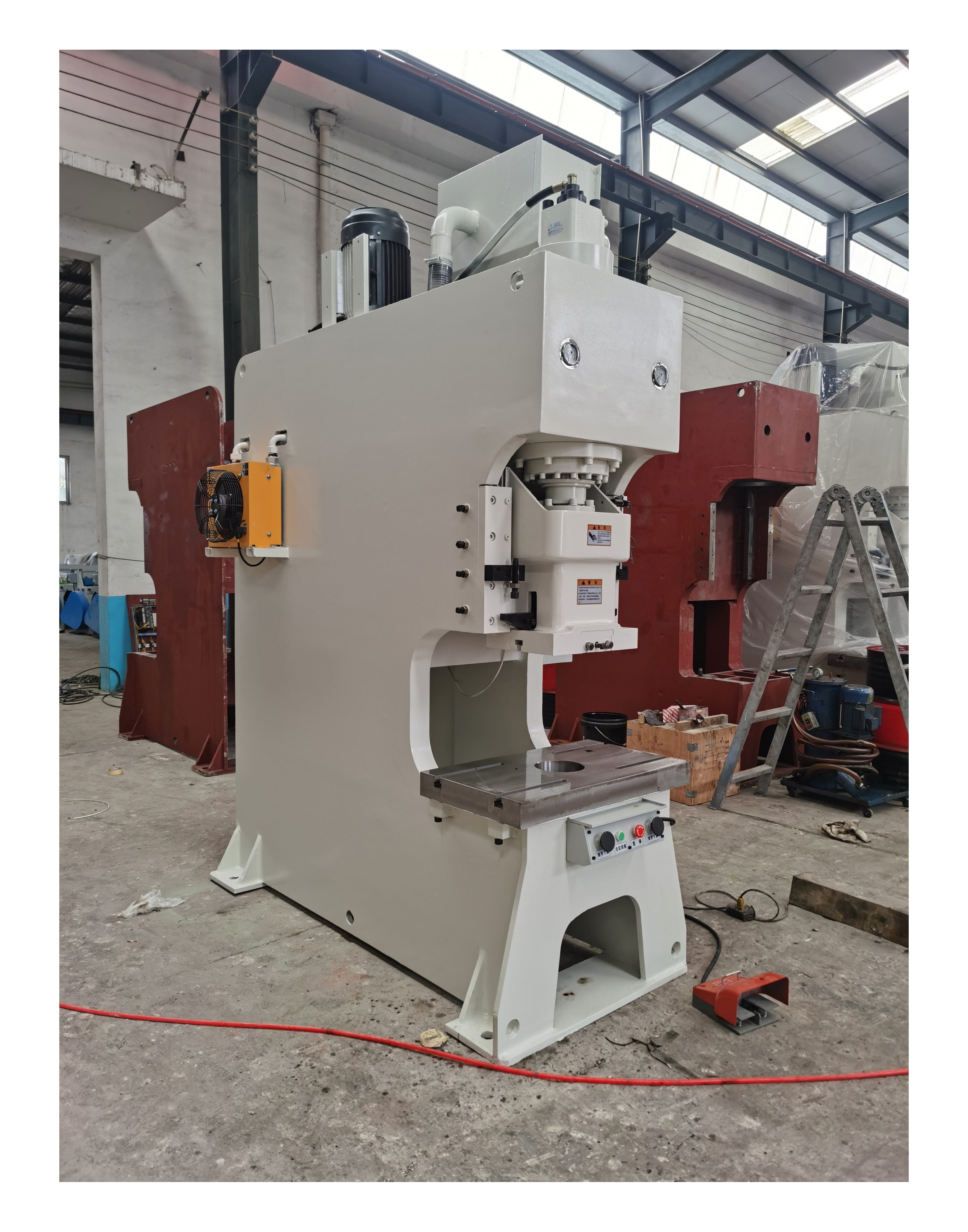 Y21-160 Tons Steel Plate Hydraulic Punching Machines   Front blanking  Press Metal Stamping coin press machine Drawing machine