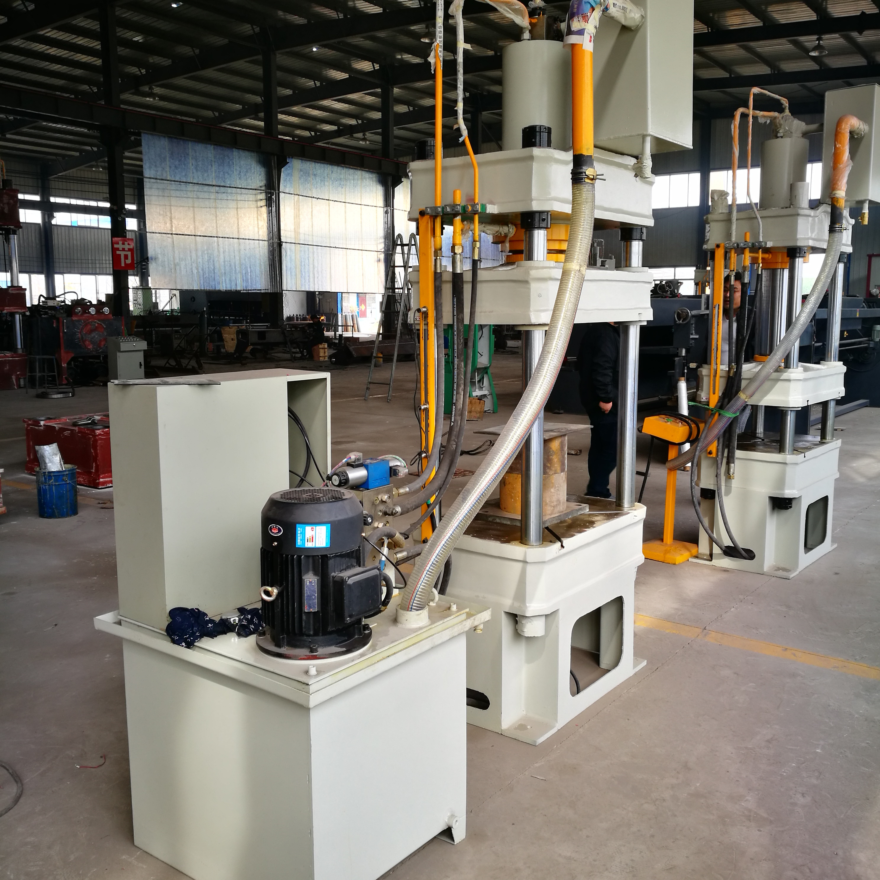 Professional High Quality 100 Ton Four-Column Hydraulic Press For Sheet Metal Equipment