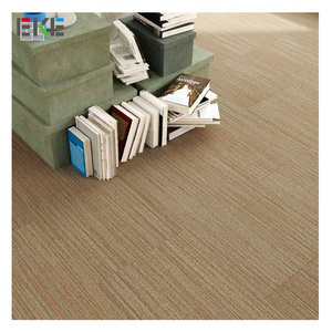 Dry back pvc lvt glue down vinyl plank flooring lvt floor with carpet grain