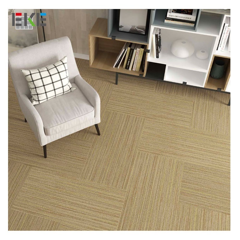 Dry back pvc lvt glue down vinyl plank flooring lvt floor with carpet grain