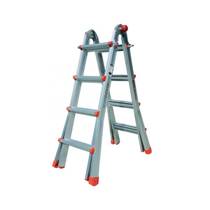 Fiberglass Lightweight Telescopic Extension Folding Step Ladder