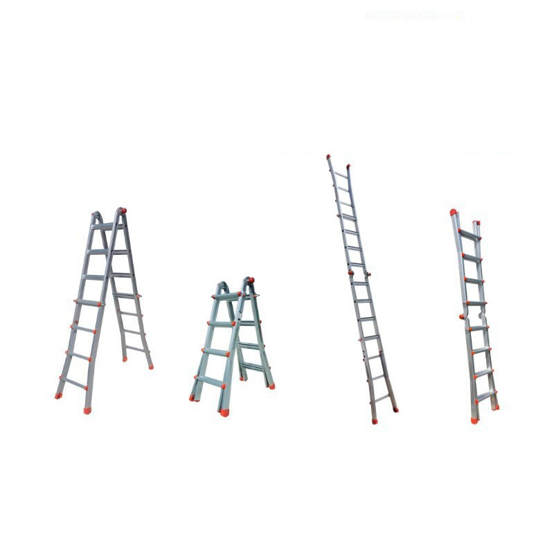 Fiberglass Lightweight Telescopic Extension Folding Step Ladder