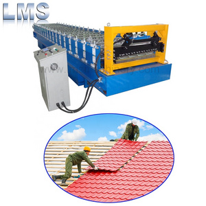 Tile Roof Sheet Making Machinery Steel Profile Tile Roll Forming Machine