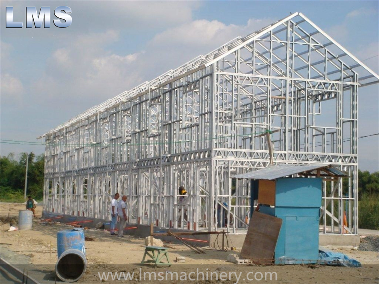 FrameMac C89 LGS C Stud Light Gauge Steel Villa House Structure Roll Forming Machine Villa Steel Frame Making Machine