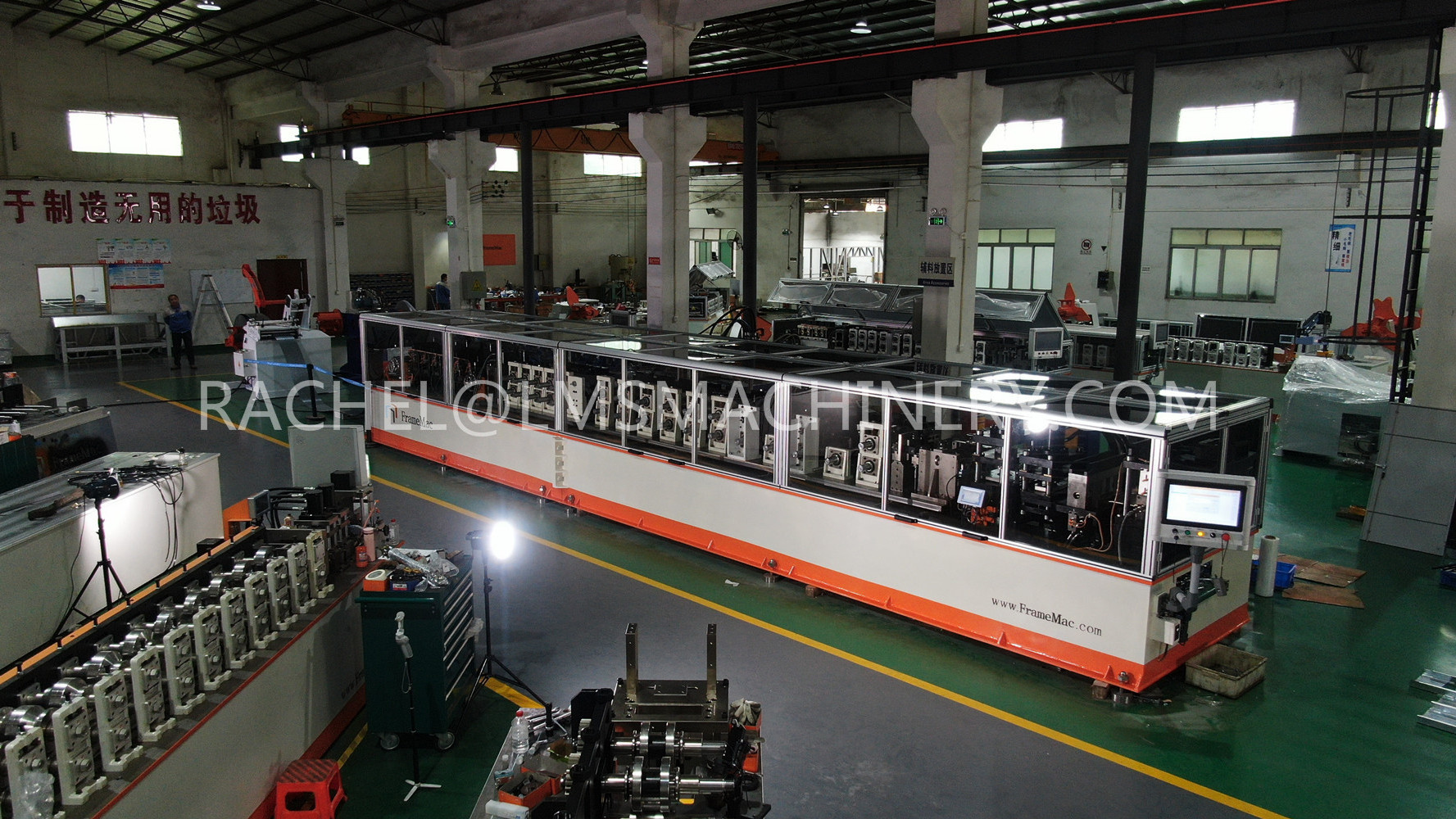 FrameMac Light Steel Framing Metal C Stud U Track Roll Forming Machine