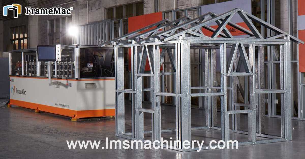 FrameMac C89 LGS C Stud Light Gauge Steel Villa House Structure Roll Forming Machine Villa Steel Frame Making Machine