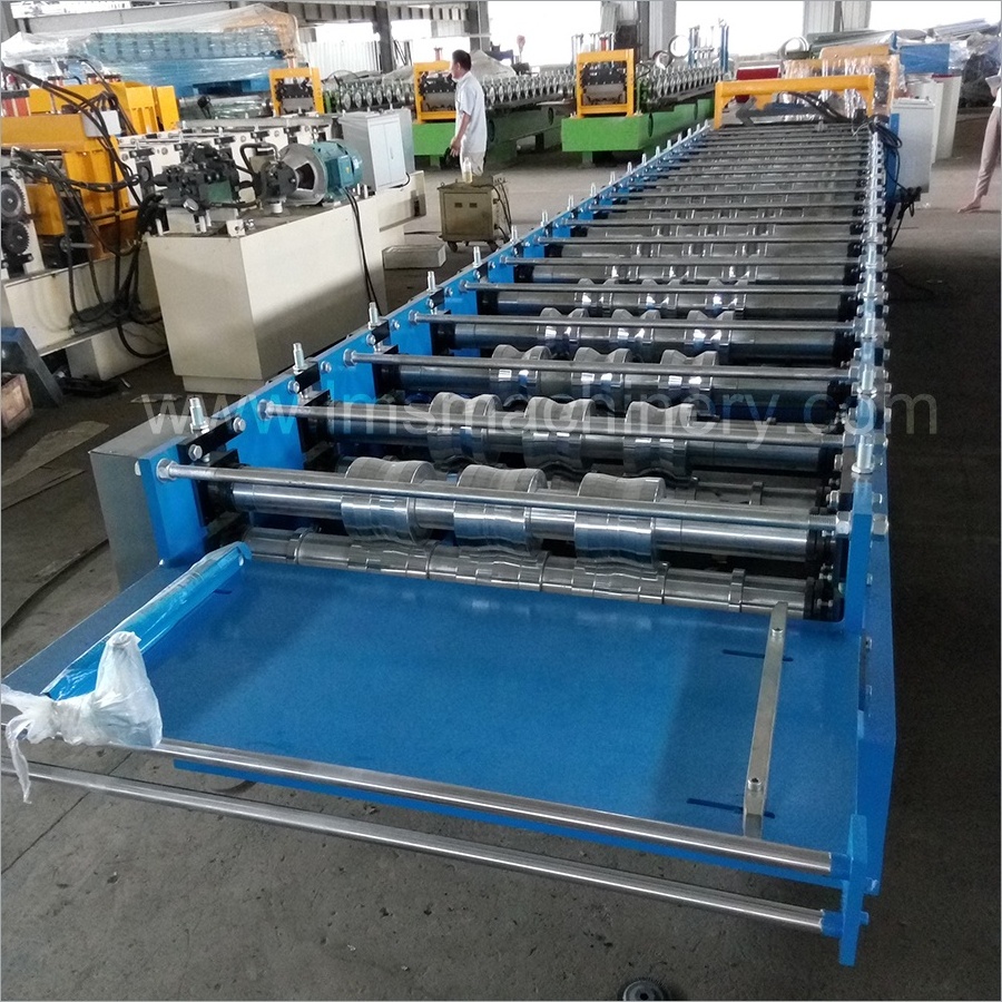 Tile Roof Sheet Making Machinery Steel Profile Tile Roll Forming Machine